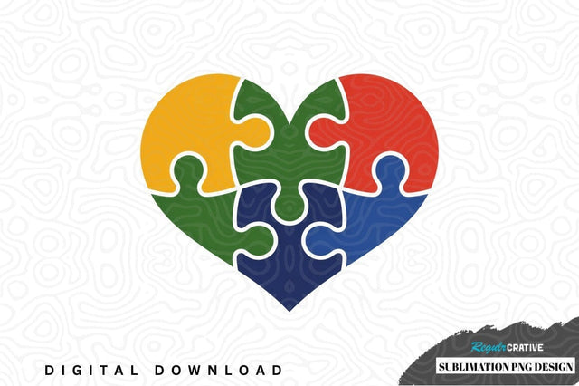 Autism awareness sublimation png design Sublimation Regulrcrative 