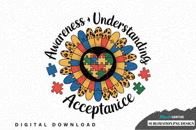 Autism awareness sublimation png design Sublimation Regulrcrative 