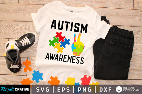 Autism awareness svg design SVG Regulrcrative 