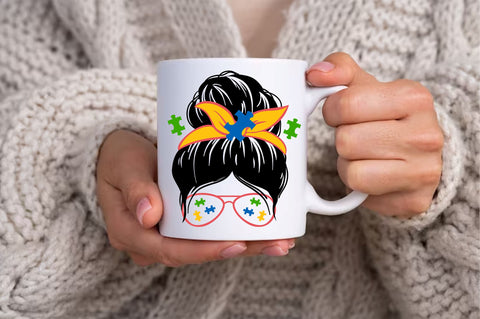 Autism girl svg design SVG Regulrcrative 