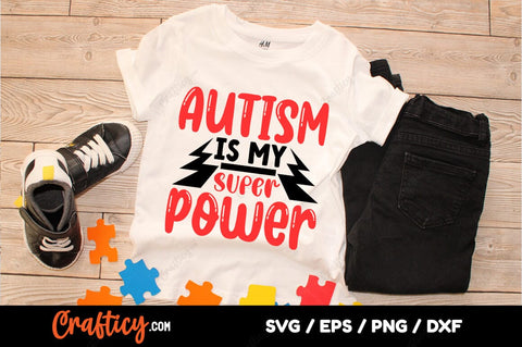 Autism is my super power SVG Design SVG Designangry 