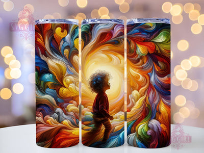 Autism Kid 20oz Tumbler Wrap Sublimation Design, Straight Tapered Tumbler Wrap, Autism Awareness Tumbler Png, Instant Digital Download Sublimation SvggirlplusArt 