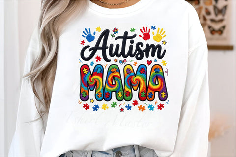 Autism Mama Png Sublimation designmaster24 