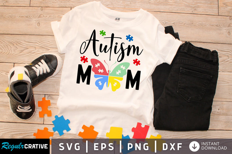 Autism mom svg design SVG Regulrcrative 