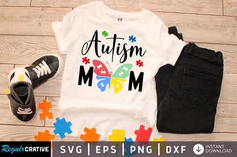 Autism mom svg design SVG Regulrcrative 