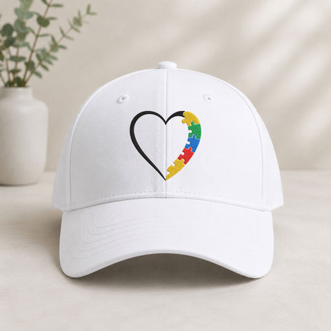 Autism Puzzle Heart Outline Machine Embroidery Design – Awareness Embroidery File Embroidery/Applique DESIGNS PatternFeed8 
