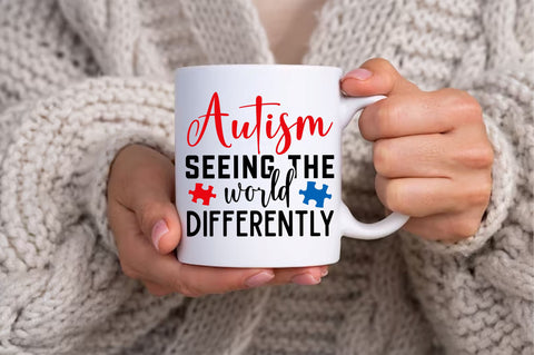 Autism seeing the world differently svg design SVG Regulrcrative 