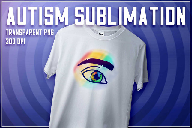Autism Sublimation | T-Shirt Design | Autism Awareness | PNG File Sublimation The T Store Design 