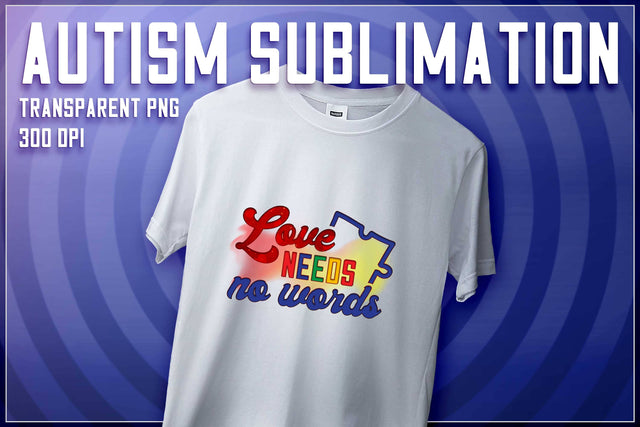 Autism Sublimation | T-Shirt Design | Autism Awareness | PNG File Sublimation The T Store Design 