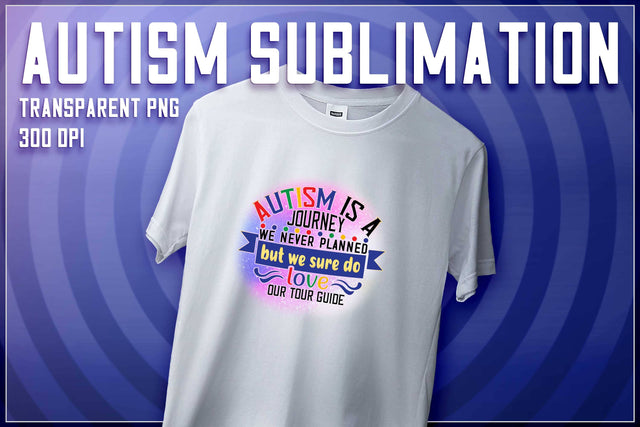Autism Sublimation | T-Shirt Design | Autism Awareness | PNG File Sublimation The T Store Design 