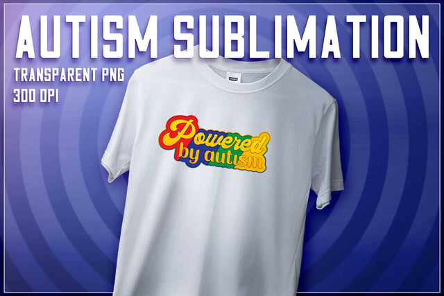 Autism Sublimation | T-Shirt Design | Autism Awareness | PNG File Sublimation The T Store Design 