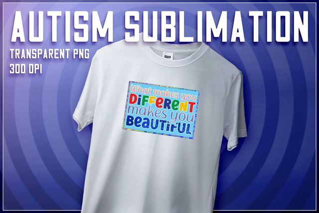 Autism Sublimation | T-Shirt Design | Autism Awareness | PNG File Sublimation The T Store Design 