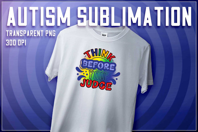 Autism Sublimation | T-Shirt Design | Autism Awareness | PNG File Sublimation The T Store Design 