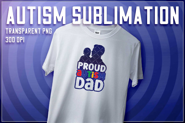Autism Sublimation | T-Shirt Design | Autism Awareness | PNG File Sublimation The T Store Design 
