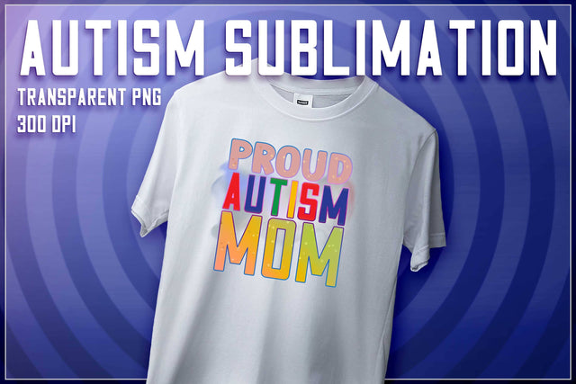 Autism Sublimation | T-Shirt Design | Autism Awareness | PNG File Sublimation The T Store Design 
