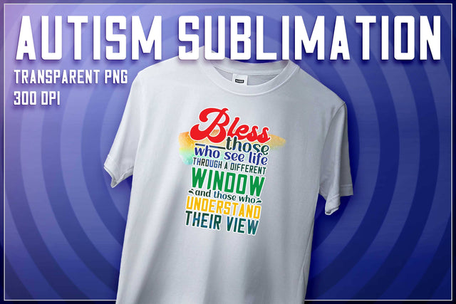 Autism Sublimation | T-Shirt Design | Autism Awareness | PNG File Sublimation The T Store Design 