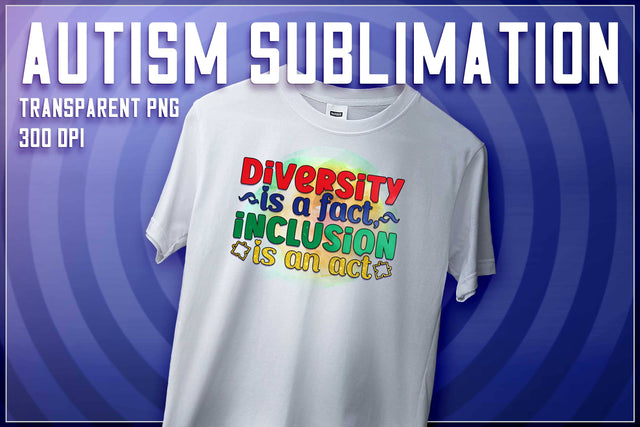 Autism Sublimation | T-Shirt Design | Autism Awareness | PNG File Sublimation The T Store Design 