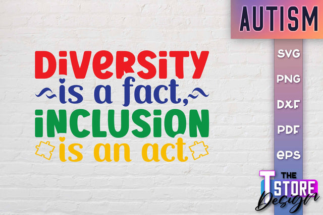 Autism SVG | Autism Awareness SVG | Autism Quotes | Autism Awareness SVG The T Store Design 