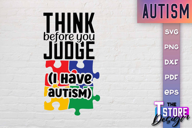 Autism SVG | Autism Awareness SVG | Autism Quotes | Autism Awareness SVG The T Store Design 
