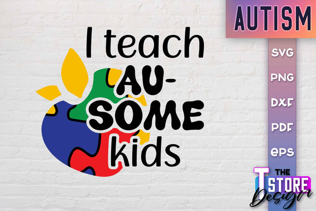 Autism SVG | Autism Awareness SVG | Autism Quotes | Autism Awareness SVG The T Store Design 
