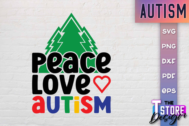 Autism SVG | Autism Awareness SVG | Autism Quotes | Autism Awareness SVG The T Store Design 