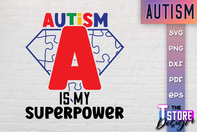 Autism SVG | Autism Awareness SVG | Autism Quotes | Autism Awareness SVG The T Store Design 