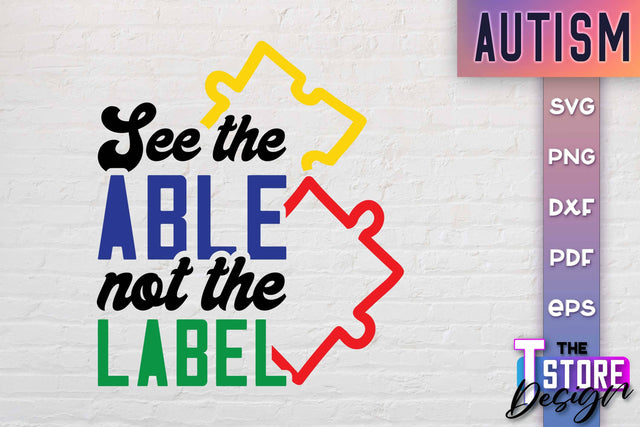 Autism SVG | Autism Awareness SVG | Autism Quotes | Autism Awareness SVG The T Store Design 