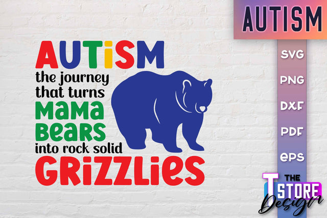 Autism SVG | Autism Awareness SVG | Autism Quotes | Autism Awareness SVG The T Store Design 