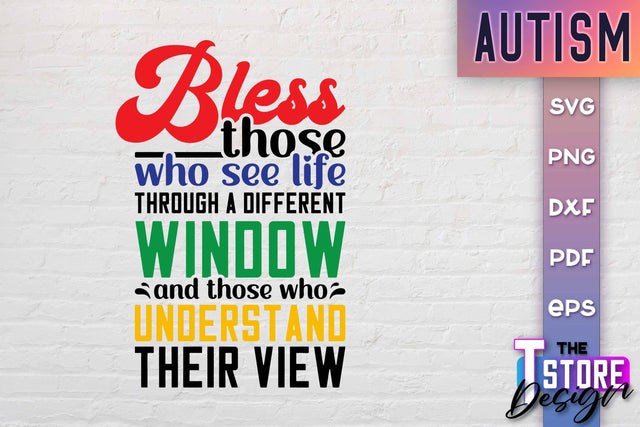 Autism SVG | Autism Awareness SVG | Autism Quotes | Autism Awareness SVG The T Store Design 