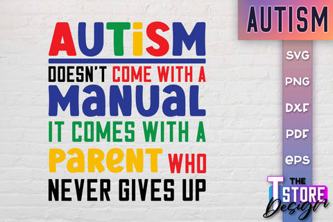 Autism SVG | Autism Awareness SVG | Autism Quotes | Autism Awareness SVG The T Store Design 