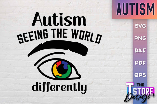 Autism SVG | Autism Awareness SVG | Autism Quotes | Autism Awareness SVG The T Store Design 