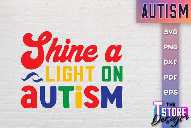 Autism SVG | Autism Awareness SVG | Autism Quotes | Autism Awareness SVG The T Store Design 