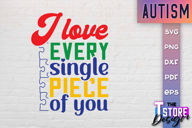 Autism SVG | Autism Awareness SVG | Autism Quotes | Autism Awareness SVG The T Store Design 
