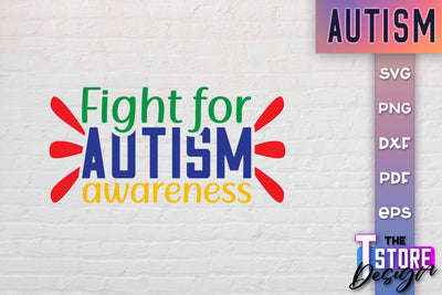 Autism SVG | Autism Awareness SVG | Autism Quotes | Autism Awareness SVG The T Store Design 