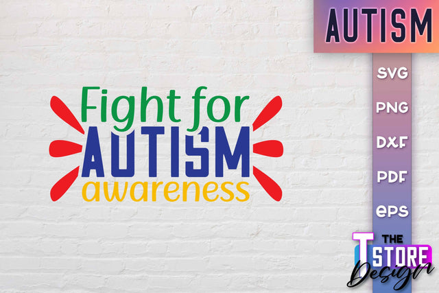 Autism SVG | Autism Awareness SVG | Autism Quotes | Autism Awareness SVG The T Store Design 