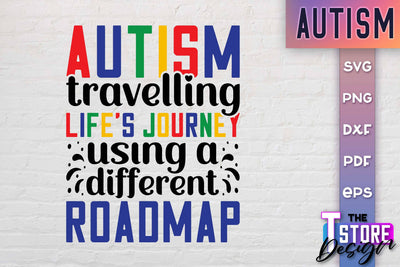 Autism SVG | Autism Awareness SVG | Autism Quotes | Autism Awareness SVG The T Store Design 