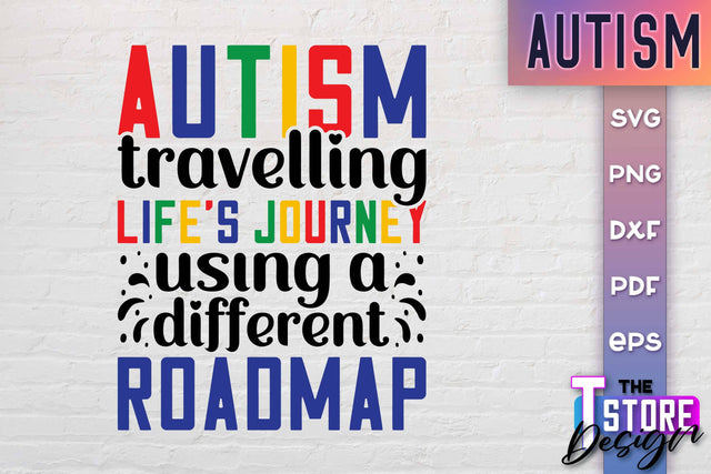 Autism SVG | Autism Awareness SVG | Autism Quotes | Autism Awareness SVG The T Store Design 
