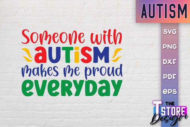 Autism SVG | Autism Awareness SVG | Autism Quotes | Autism Awareness SVG The T Store Design 