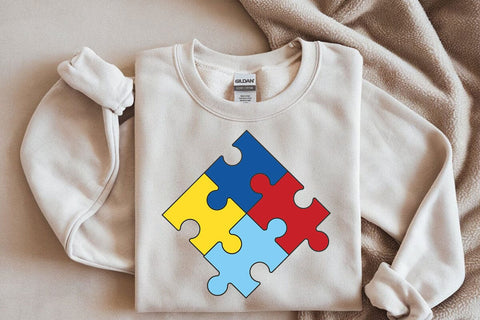 Autism svg, Autism Puzzle SVG SVG DesignDestine 