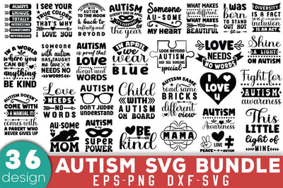 Autism SVG Bundle SVG Angelina750 