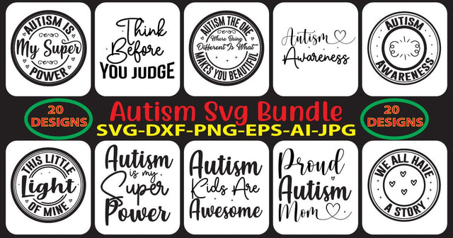 Autism-Svg-Bundle SVG Syaman 