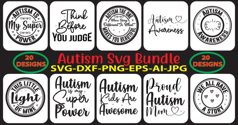 Autism-Svg-Bundle SVG Syaman 