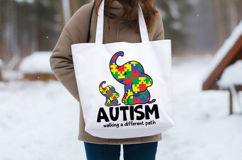 Autism walking a different path SVG Design SVG Designangry 