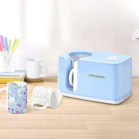 Automatic Mug Press – Pacific Blue for 11oz & 15oz Mugs Physical Craft Express 