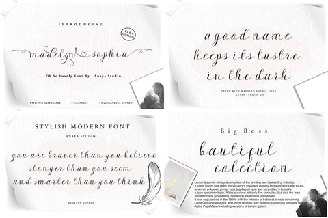 Autum Style Font BUndle Font Studio Rhd Store 
