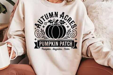 Autumn Acres Pumpkin Patch SVG Angelina750 