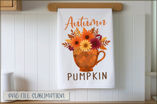 Autumn blessings Towel PNG Sublimation Shetara Begum 
