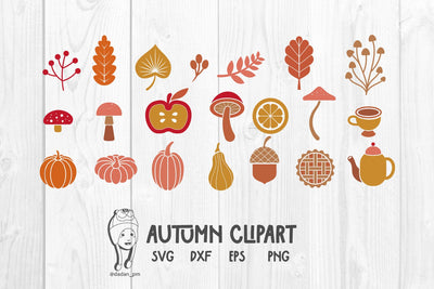 Autumn clipart svg SVG dadan_pm 