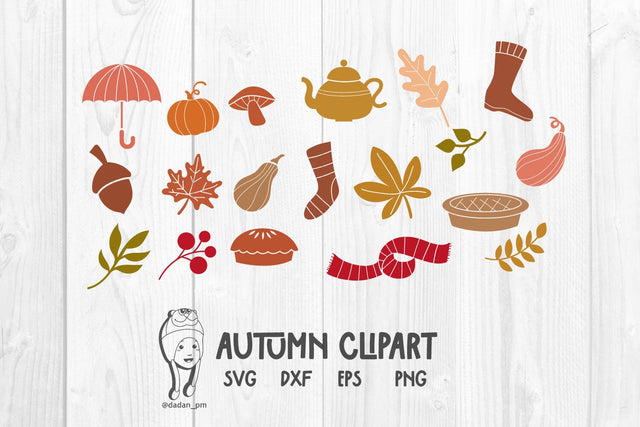 Autumn clipart svg SVG dadan_pm 