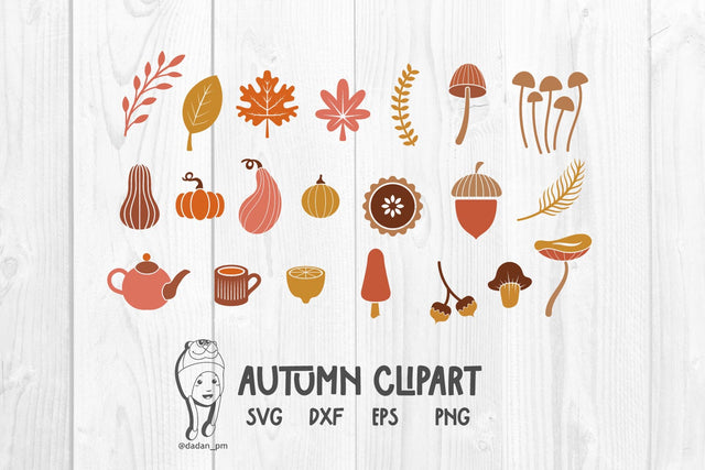 Autumn clipart svg SVG dadan_pm 